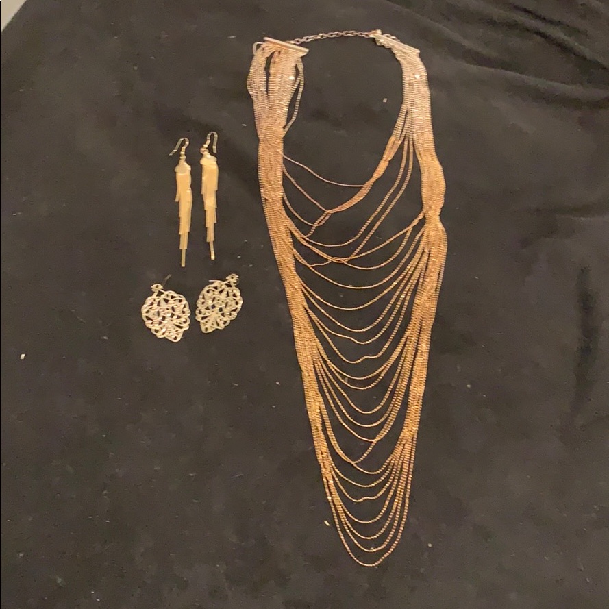 Gold Jewelry Set